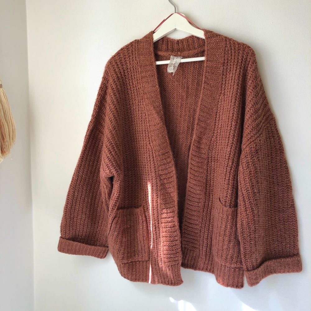 Sadie & Sage Mauve Cardigan